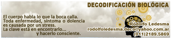 Rodolfo Ledesma DECODIFICACIÓN BIOLÓGICA